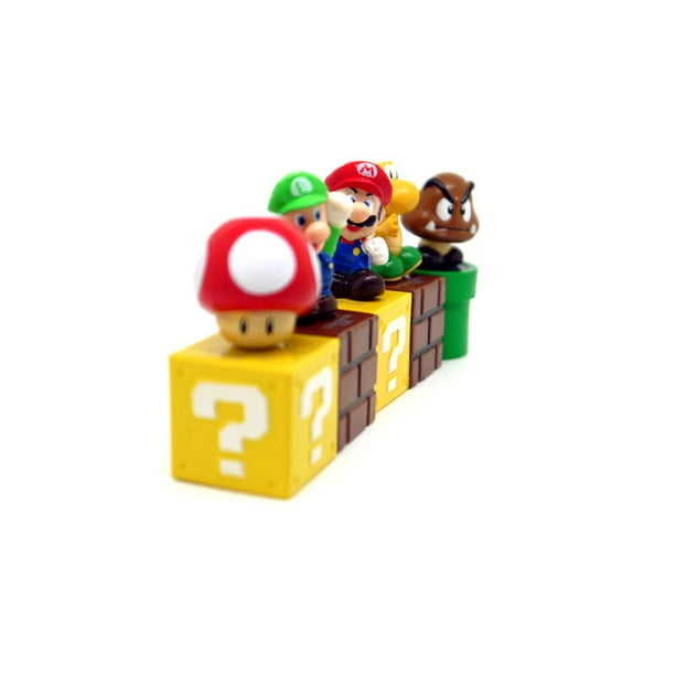  18 piezas de Mario Toys Luigi Figuras de juguete Super figuras  de acción de Mario Bros juguetes, perfectos para regalos de Navidad y  huevos de Pascua, regalos para niños, decoraciones de