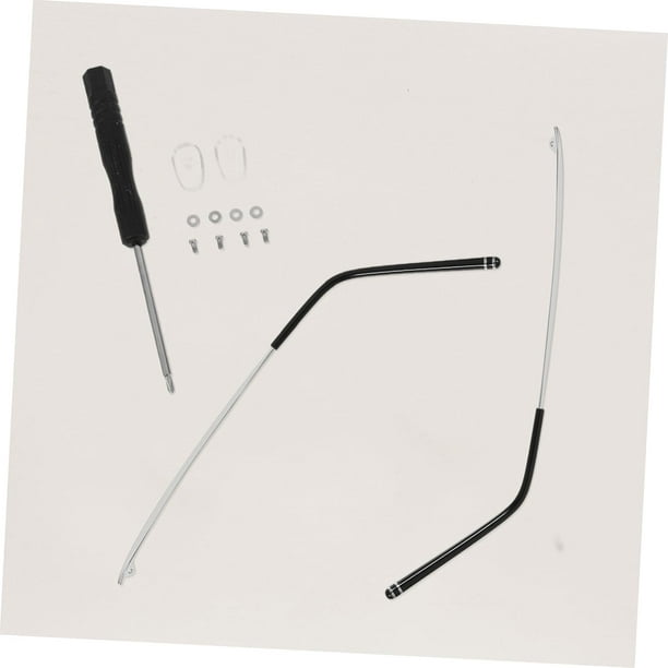 Patillas de repuesto de lentes de metal, repuesto para brazos y piernas,  kit de reparación universal de gafas, patillas de bricolaje para anteojos  con