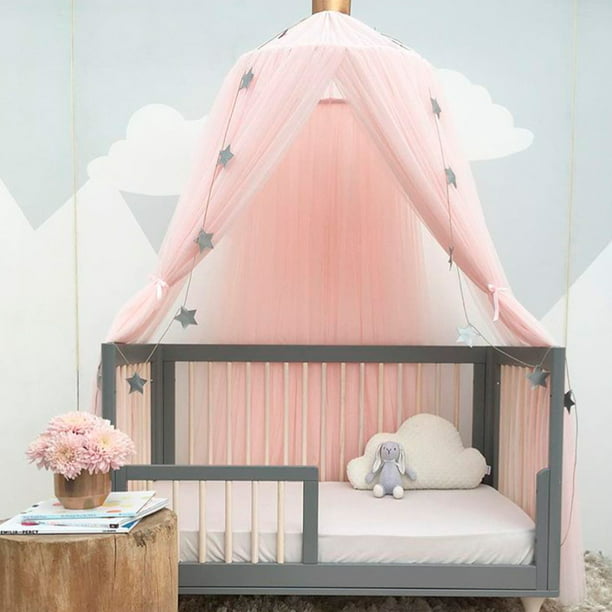Toldo de cama para niñas decoración de cama para bebés niños niñas o  adultos como mosquitero para cubrir la cuna cama para niños cama de niñas o  – Yaxa Store