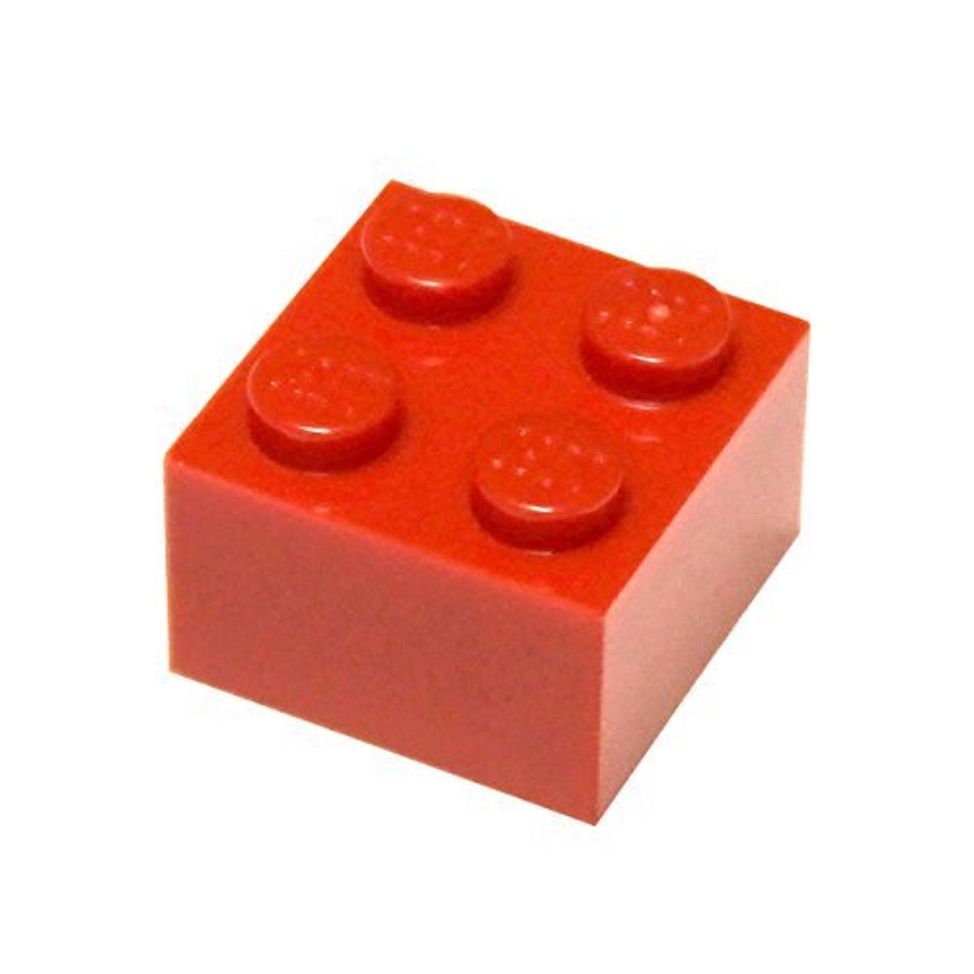 Disfraz de pieza roja de Lego