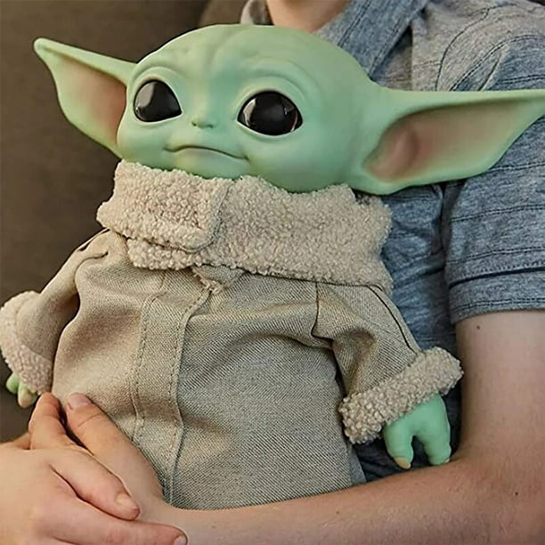 Juguete de peluche Baby Yoda de 30 cm, muñeco de peluche