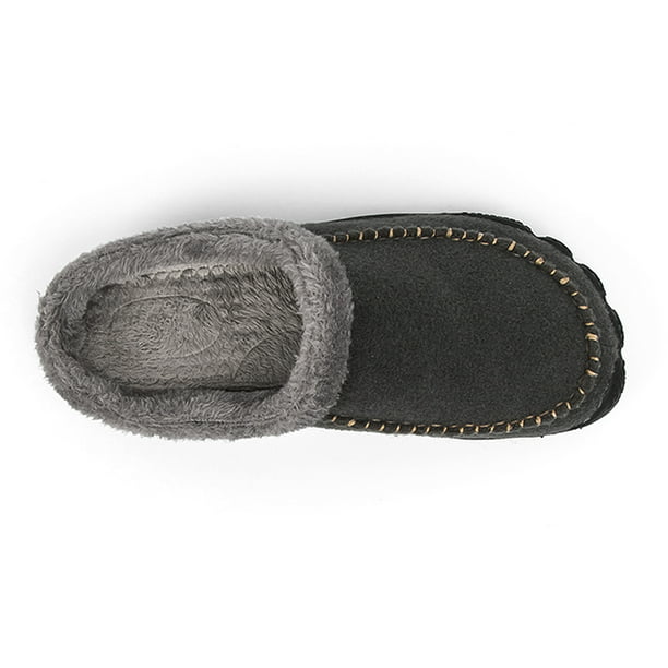 Zapatos Pantuflas de algodón cálidas de invierno para hombre