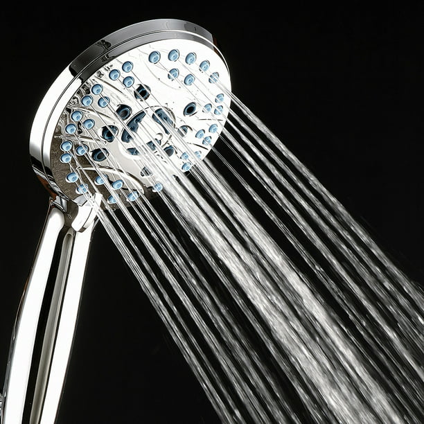  Juego de grifo de ducha de lluvia de baño monomando con cabezal  de ducha de 8 pulgadas ABS ducha de mano : Herramientas y Mejoras del Hogar