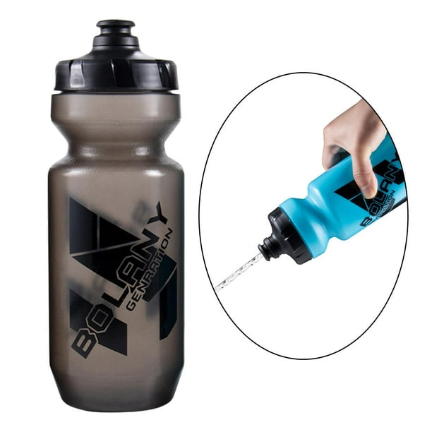 Botella de Agua de Plástico para Apretar Botella de Agua Deportiva - Libre  de BPA, Botella de Deporte Y Bicicleta para Actividades Al Aire Libre entre  Gris claro Baoblaze Botellas deportivas