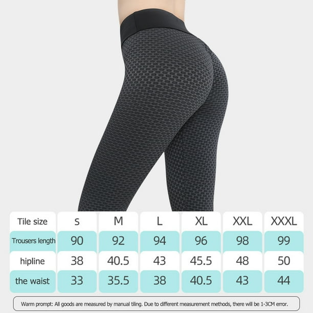 Pantalones de Yoga Pilates para Mujer Tallas S M L XL XXL en 5 colores