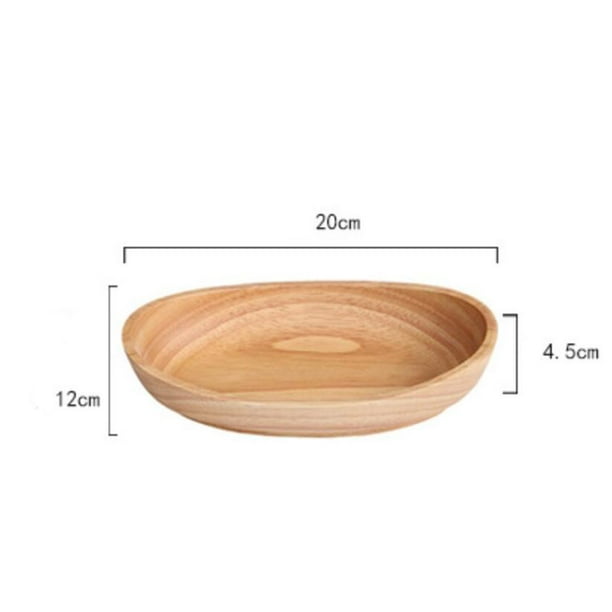 Ensaladera oval de bambú 32 cm