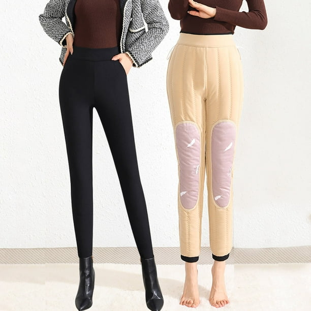 Gibobby leggings afelpados niña Pantalones térmicos de cintura