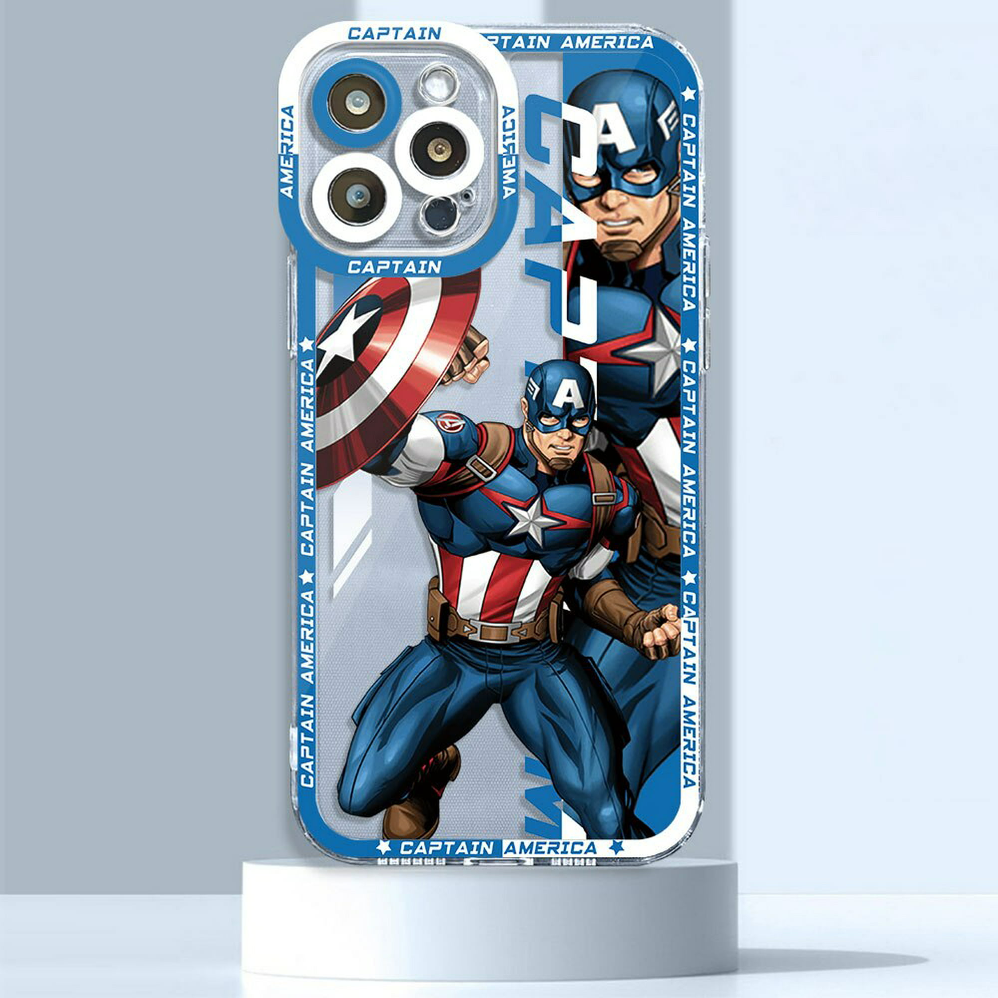 Marvel Spiderman Iron Man funda para Apple iPhone 12 Mini 14 Plus XR 8 13  Pro Max SE 7 6s 11 Pro XS X suave funda transparente Fivean unisex