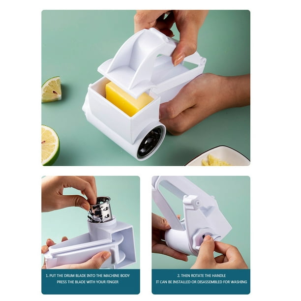Confort del Hogar - Rallador de queso eléctrico 🧀 👉🏽Batería recargable  de gran capacidad 👉🏽De fácil reposición 👉🏽Mango ergonómico  👉🏽operación inalámbrica 👉🏽Cubierta lateral 👉🏽De fácil limpieza  👉🏽Adaptador de 220V incluido