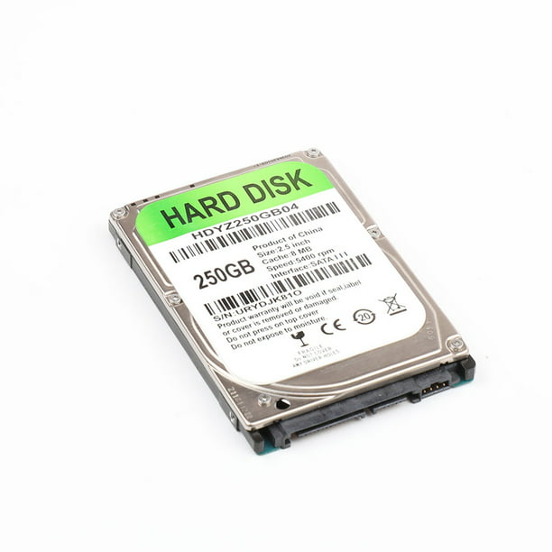 Disco duro interno SATA III de 2,5 pulgadas, 5400 RPM, 80 GB, 120 GB, 160 GB, 250 GB, 320 GB, GB Ndcxsfigh Para estrenar | Walmart línea