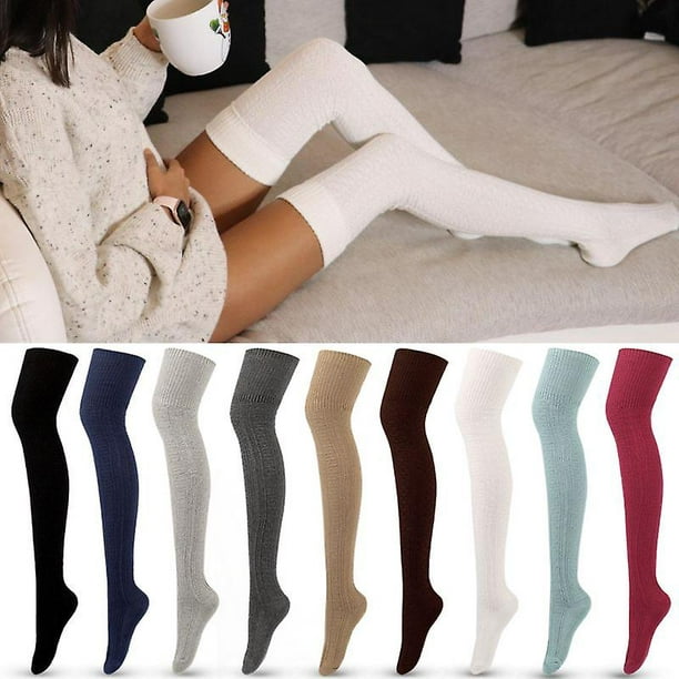  Medias térmicas para mujer, calcetines de invierno