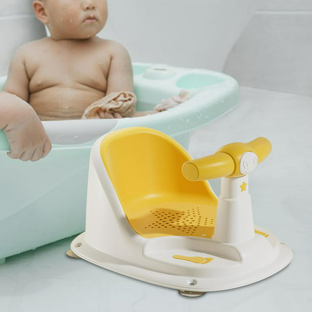 Asiento de baño,bebé ducha silla bañera niño,ventosas asientos bañeras de  hidromasaje asiento de baño para bebés,silla de ducha baño para de 6 a  Baño,Siéntese Rosado CUTICAT Asiento de baño