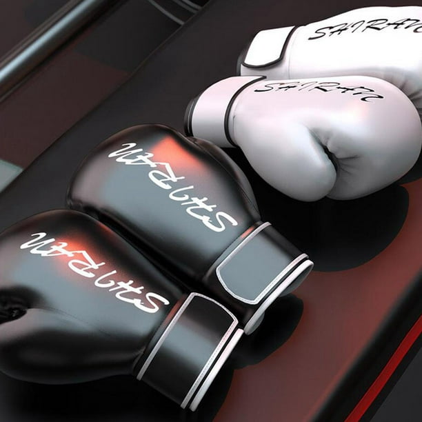 Guantes MMA, guantes de medio , protector de manos, guantes de  entrenamiento para hombre de boxeo Naranja Zulema Guantes de boxeo