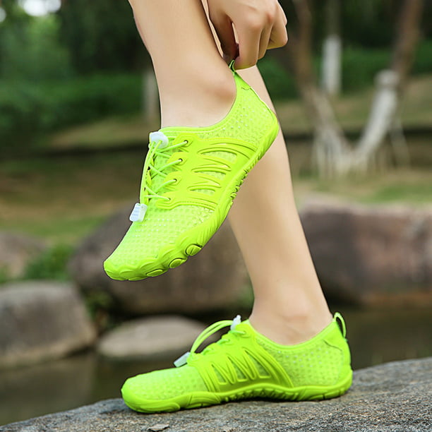 Tenis Zapatos Running Transpirable Hombre Mujer Fitness Zapatillas  (Fluorescente 37) Verde Likrtyny Tenis De Mujer Tenis De Hombre