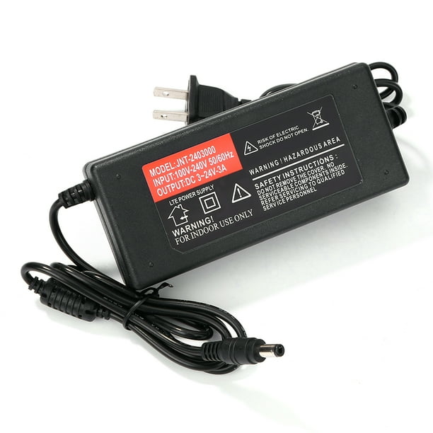 Fuente de alimentación conmutada, 5V DC 10W/25W Fuente de alimentación  conmutada Convertidor de voltaje del controlador para pantalla (5V 2A)