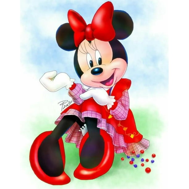 5D Diamond Painting Disney Cartoon Mickey Family Cross Stitch Kit