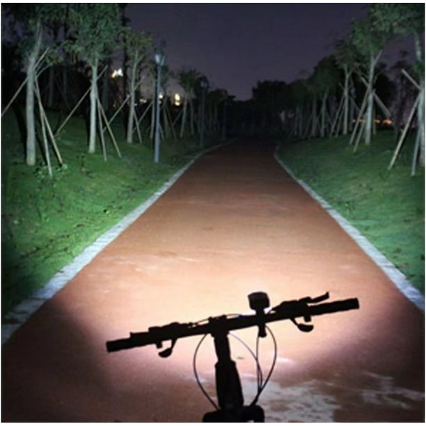 Luz para bicicleta, potente luz LED para bicicleta recargable por USB, 5  modos de iluminación, luz para bicicleta, IPX6 impermeable a prueba de  golpes, adecuada para desplazamientos diarios, montaña y campo traviesa