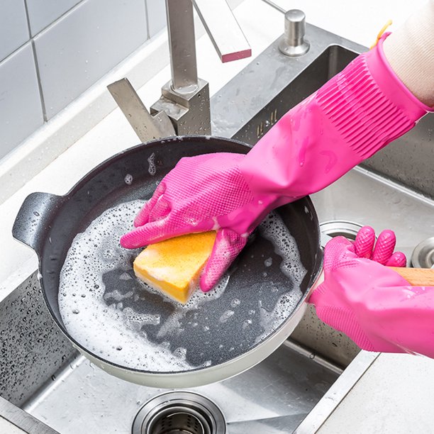 Mini guantes de látex para mujer, tamaño pequeño, limpieza del