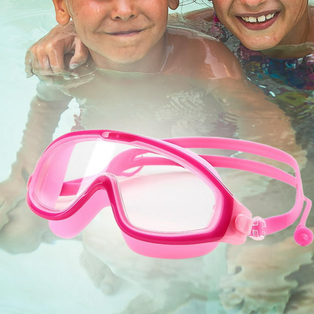 Gafas de natación para Gafas de piscina de agua antivaho para 6-14 Niñas  Adolescentes Rosa DYNWAVEMX Gafas de natación para niños