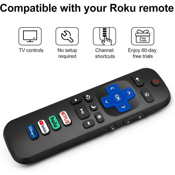 Hisense Roku TV mando a distancia EN-31A32