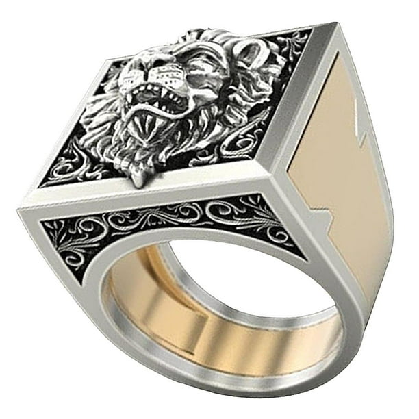 anillo de hombre de acero inoxidable,anillo vintage hombres oro 925 hip hop  anillos para hombres, de Salvador anillo de hombre de acero inoxidable