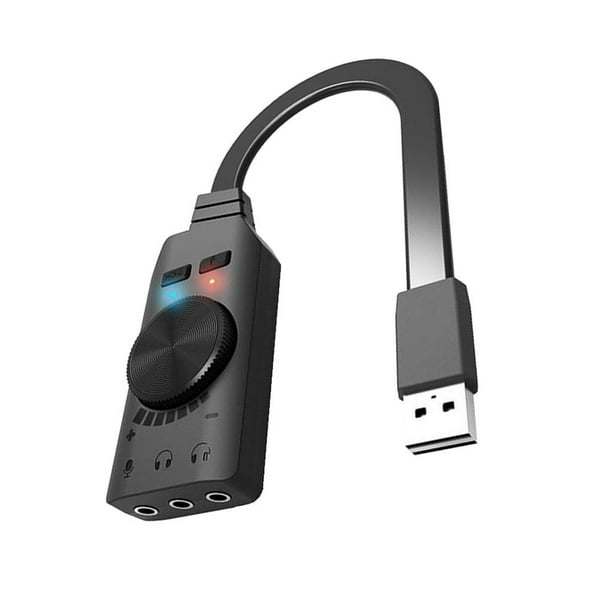 Tarjeta de sonido 7.1 CH externa USB