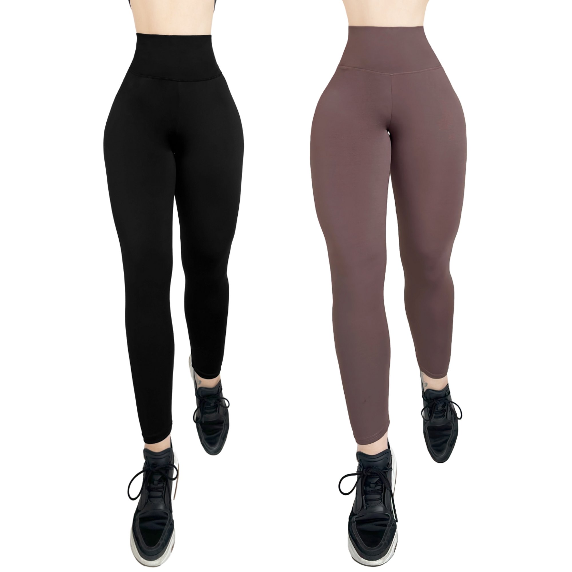 Pack de 2 Legins Deportivo Mujer Legging Gym Mallas Deportiva Mallones LOLE