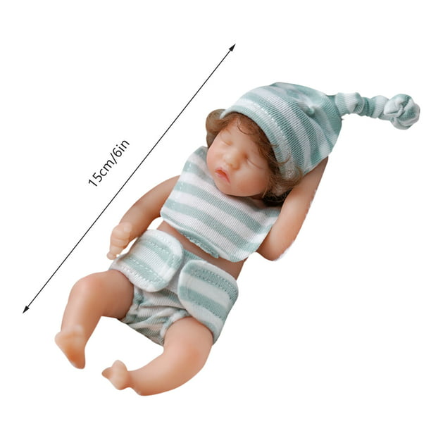 Muñecas De Bebé Reborn, Muñecas De Bebé Recién Niña Pequeña De Silicona De 6 Muyoka | Bodega Aurrera en línea