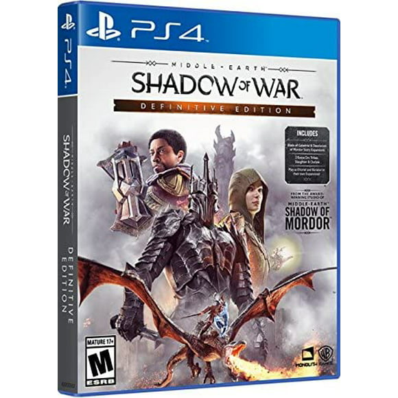 middle earth shadow of war definitive edition playstation 4 ps4