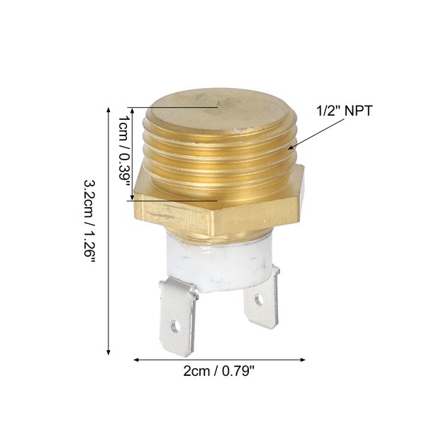 Llave Interruptor Doble Para Radiador De Aceite 6 Contactos