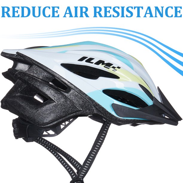 ILM Casco de bicicleta de esquí con visera extraíble, certificación ASTM  CPSC y CE de seguridad para hombres y mujeres, para bicicleta de carretera