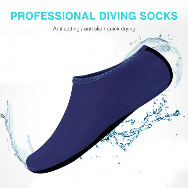 Zapatos antideslizantes Calcetines de buceo de piscina de color