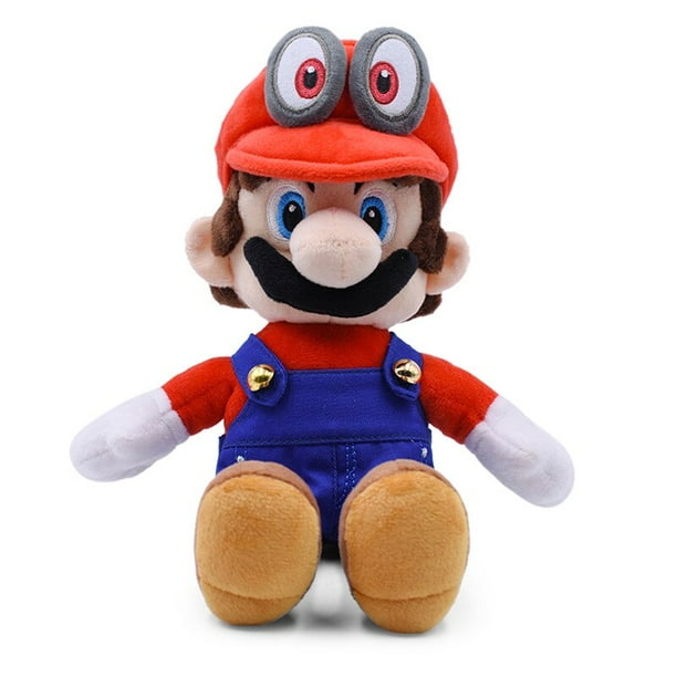 Muñecos de peluche de Super Mario Bros de 25cm para niños, personajes de  Anime, Luigi, figura bonita, juguetes colgantes, muñecos de peluche,  regalos