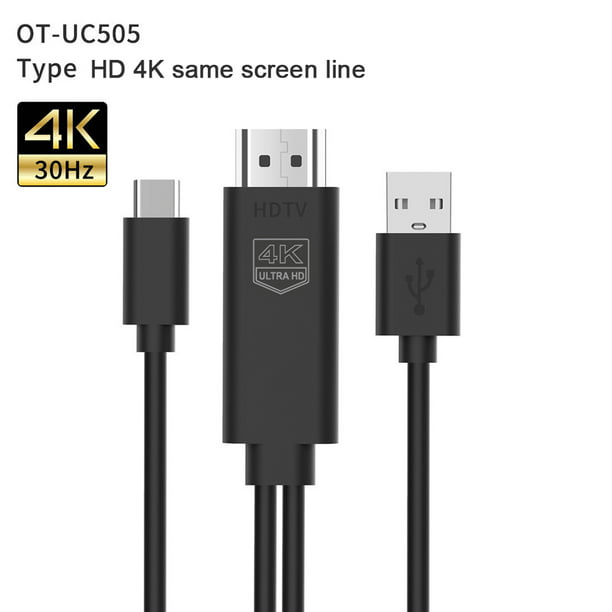 Cable convertidor de tipo C a USB HDMI y tipo C – MEIKO