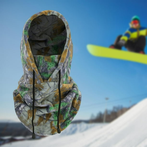 Elástico pasamontañas esquí bandana bufanda transpirable cara Protector  cálido invierno cuello Estilo D Zulema pasamontañas para motocicleta