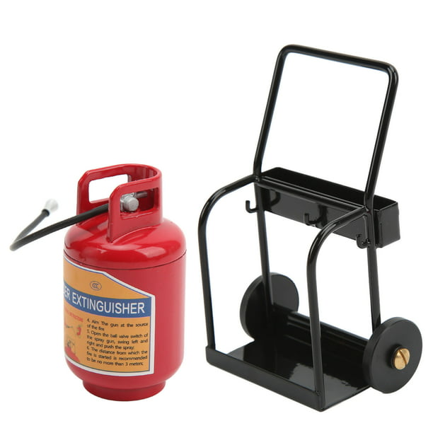 Mini extintor de incendios para coche teledirigido, herramienta de
