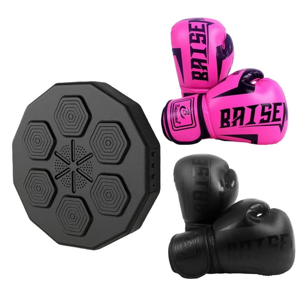 Máquina de Boxeo Musical Máquina de Boxeo Inteligente con Soporte, Sensor  Bluetooth y aplicación Fitness Boxing - Guantes de Boxeo incluidos - Ideal  para Entrenamiento, Alivio del estrés y Fitness : 