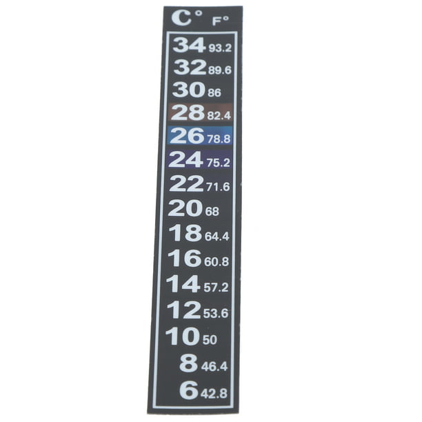 Termometro Digital Adhesivo Para Acuarios C-F