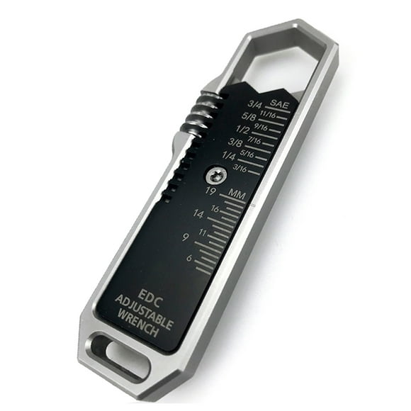aleación edc llave inglesa 619mm ajustable mini llave inglesa herramientas de bolsillo al aire libre gadget gear ndcxsfigh para estrenar