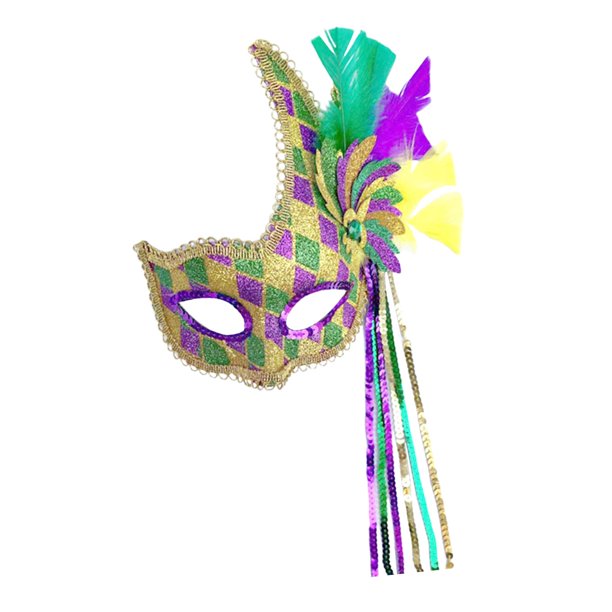 Máscara de plumas de Mardi Gras para mujer, máscara de carnaval para  adultos, Halloween, cosplay, máscara de ojos, fiesta