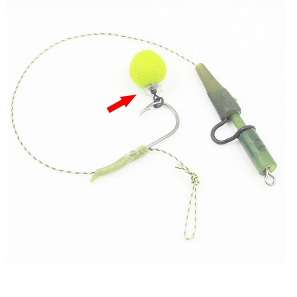 Accesorios de pesca de carpa 20 piezas, accesorios para Chod Hair