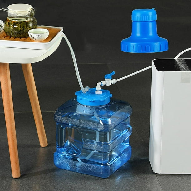 Contenedor de agua al aire libre 5L jarra de agua portátil tanque de agua  de plástico camping cubo de agua con asa para mochilero senderismo
