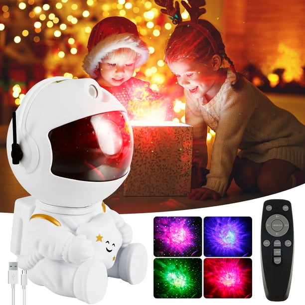 Proyector de Luz Nocturno Infantil Astronauta (USB)