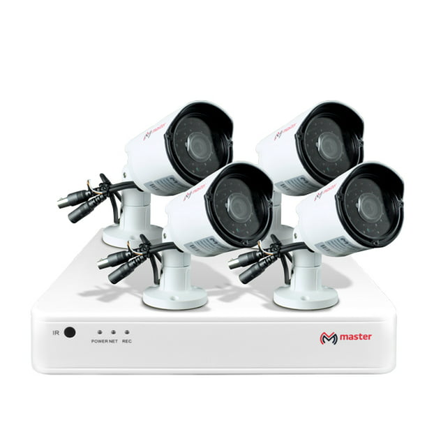 kit 1 camara de vigilancia hd zoom manual