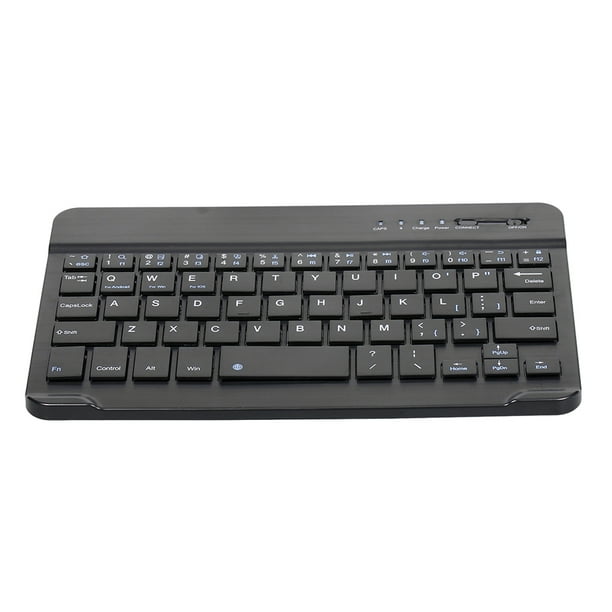 Teclado inalámbrico Bluetooth 3.0 de 7 pulgadas Mini teclado Bluetooth  ultra delgado para tableta Soport Irfora Teclado