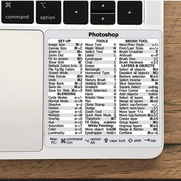 Pegatinas para teclado de MacBook, calcomanía de vinilo para