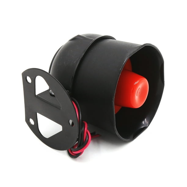 TOTMOX Sirena de alarma de coche 120dB, bocina de seguridad para automóvil  Cw-8110, sistema de protección de seguridad de alarma universal para