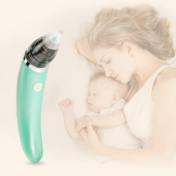 Aspirador Nasal Para Bebes Recien Nacido Electrico USB Con 6 Niveles De  Succión
