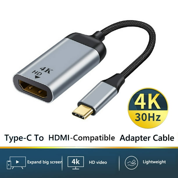 Adaptador de Cable de AV Digital HDMI 1080P, compatible de USB Hembra a HDMI  Macho de WDOplteas