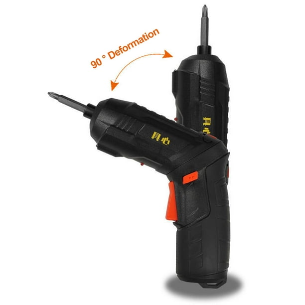 NoCry Destornillador eléctrico de grado comercial inalámbrico con luz LED  incorporada, kit de destornilladores inalámbricos con 31 puntas de  tornillo